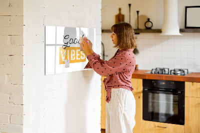 Magnetic drawing board An inspiring sentence
