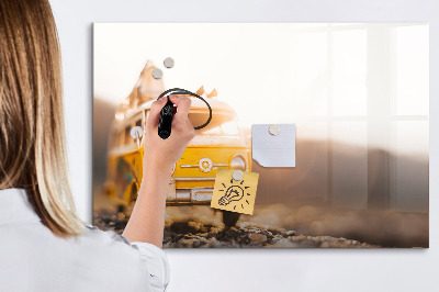 Magnetic drawing board Car vacation