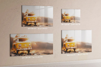 Magnetic erase board Car vacation