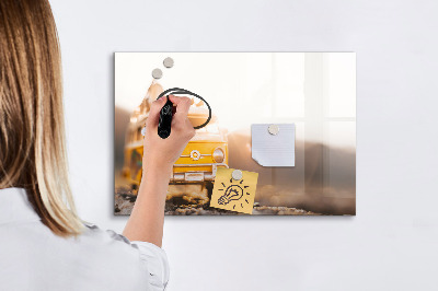 Magnetic drawing board Car vacation