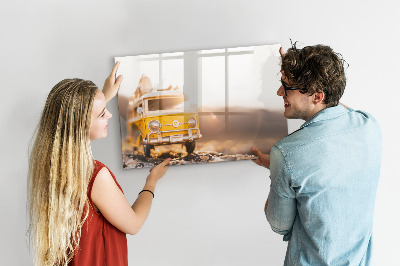 Magnetic drawing board Car vacation