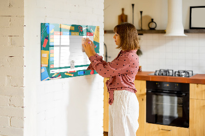 Magnetic writing board Lesson Plan