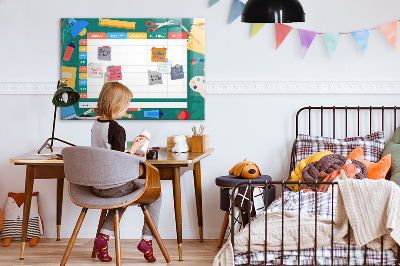 Magnetic writing board Lesson Plan