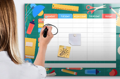 Magnetic writing board Lesson Plan