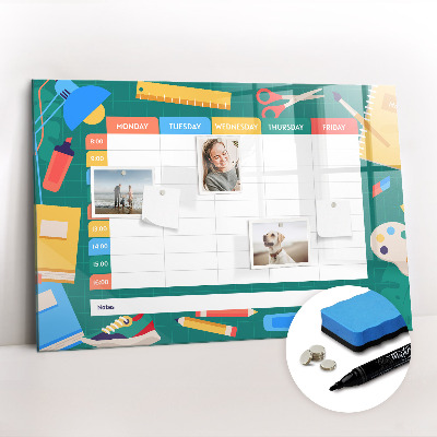 Magnetic writing board Lesson Plan
