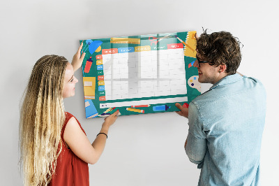 Magnetic writing board Lesson Plan