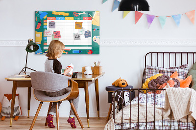 Magnetic writing board Lesson Plan
