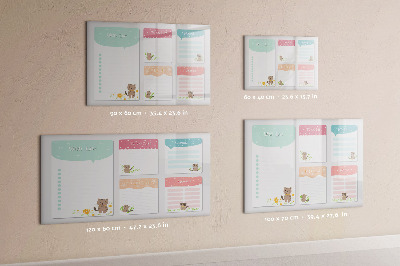Magnetic writing board Wish List