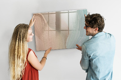 Magnetic board for writing Wave abstraction