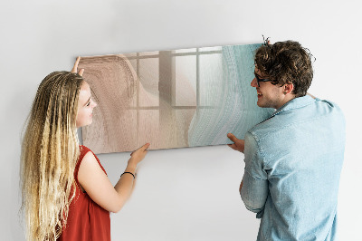 Magnetic board for writing Wave abstraction