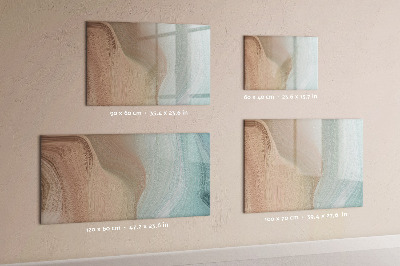 Magnetic board for writing Wave abstraction