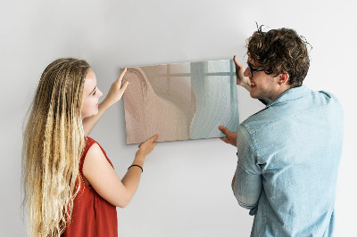 Magnetic board for writing Wave abstraction