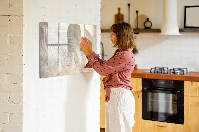 Magnetic board for drawing Palm tree shadow sand