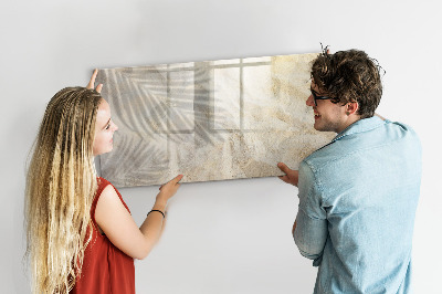 Magnetic board for drawing Palm tree shadow sand