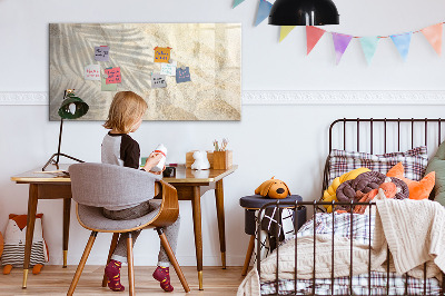 Magnetic board for drawing Palm tree shadow sand