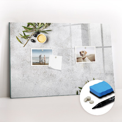 Magnetic board for drawing Minimalist olives