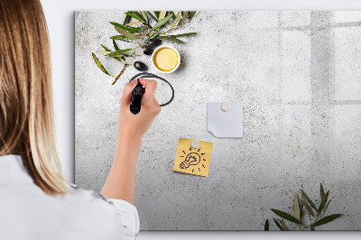Magnetic board for drawing Minimalist olives