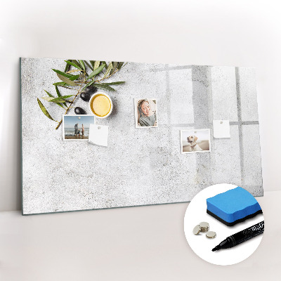 Magnetic board for drawing Minimalist olives