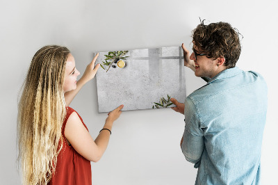 Magnetic board for drawing Minimalist olives
