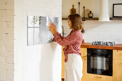 Magnetic board for drawing Minimalist olives