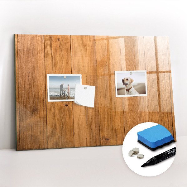 Magnetic board for drawing Wooden boards