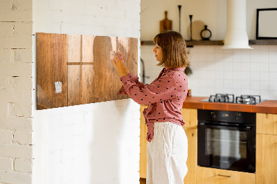 Magnetic board for drawing Wooden boards