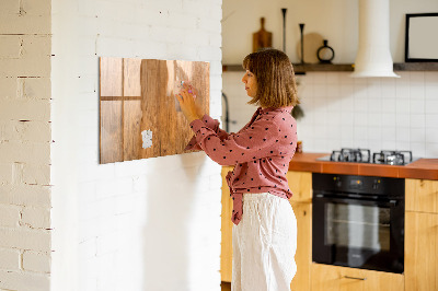 Magnetic board for drawing Wooden boards