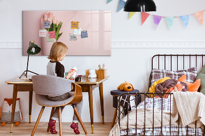 Magnetic erase board A bouquet of flowers