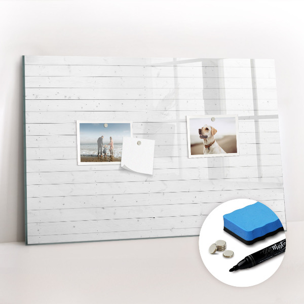 Magnetic drawing board Wooden panels pattern