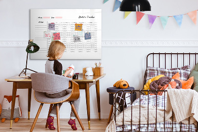 Magnetic drawing board Habit Tracking