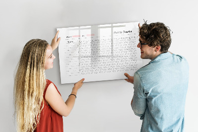 Magnetic drawing board Habit Tracking