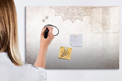 Magnetic writing board Decorative pattern