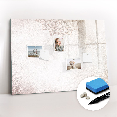 Magnetic writing board Decorative pattern