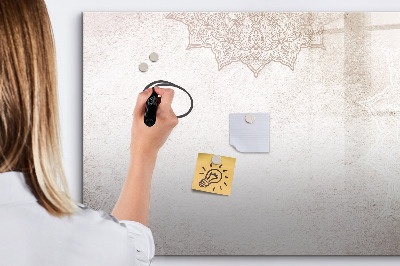 Magnetic writing board Decorative pattern