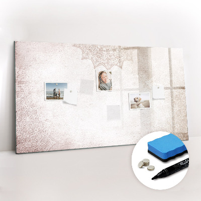Magnetic writing board Decorative pattern