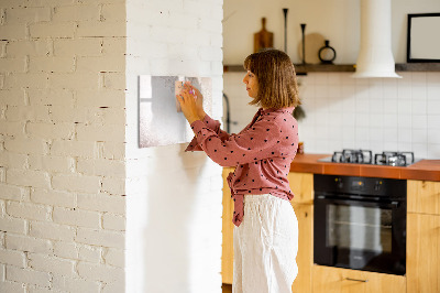 Magnetic erase board Decorative pattern