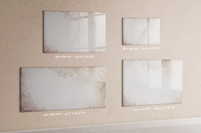 Magnetic writing board Decorative pattern