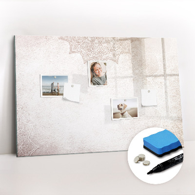 Magnetic writing board Decorative pattern