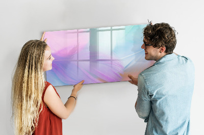 Magnetic drawing board Colorful feathers
