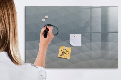 Magnetic writing board Wave abstraction