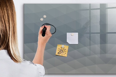 Magnetic writing board Wave abstraction