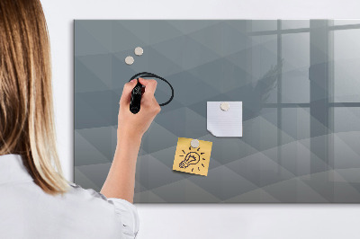 Magnetic writing board Wave abstraction