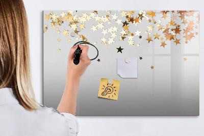 Magnetic writing board Stars