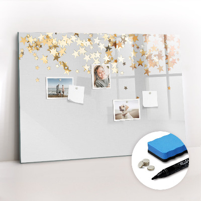 Magnetic erase board Stars