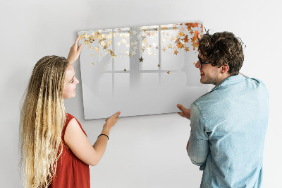 Magnetic writing board Stars