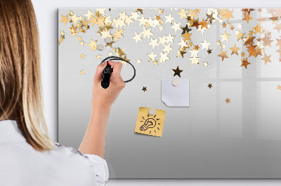 Magnetic writing board Stars