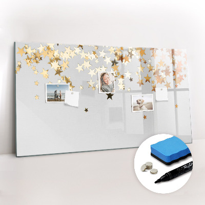 Magnetic writing board Stars