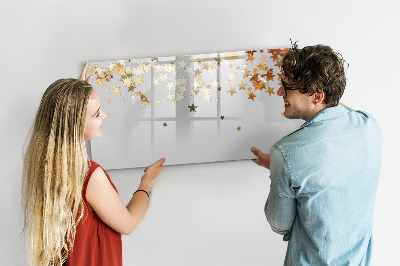 Magnetic writing board Stars