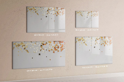 Magnetic writing board Stars