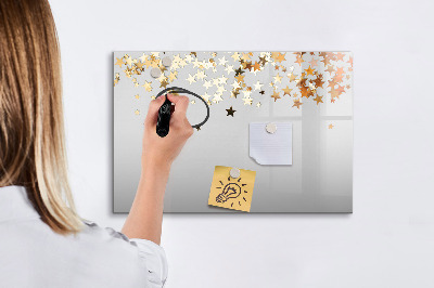 Magnetic erase board Stars